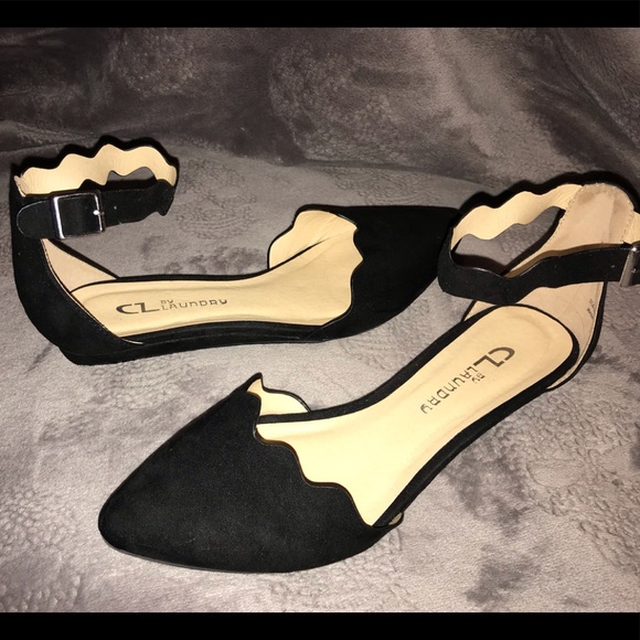 CL by Laundry Ankle Strap Flats - Picture 2 of 5